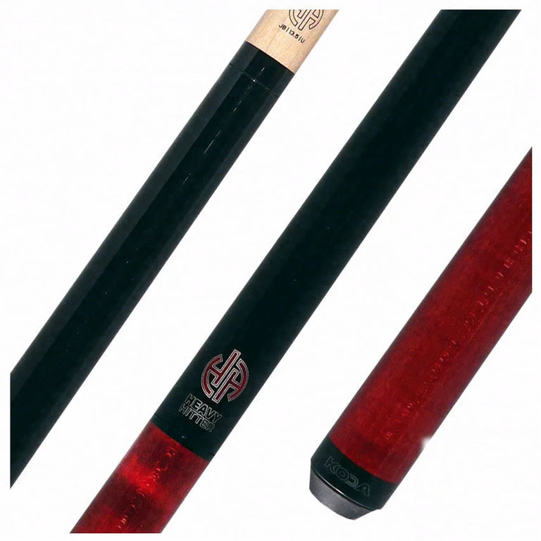 KODA Red Stained Curly Maple 25oz. Heavy Hitter Break/Jump Cue