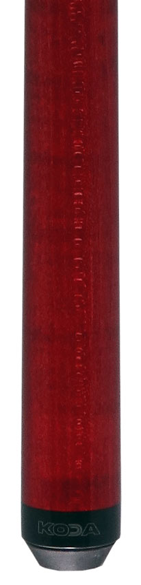 KODA Red Stained Curly Maple Heavy Hitter Break/Jump Cue