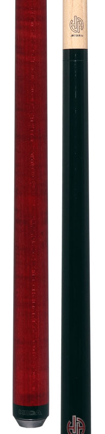 KODA Red Stained Curly Maple 25oz. Heavy Hitter Break/Jump Cue
