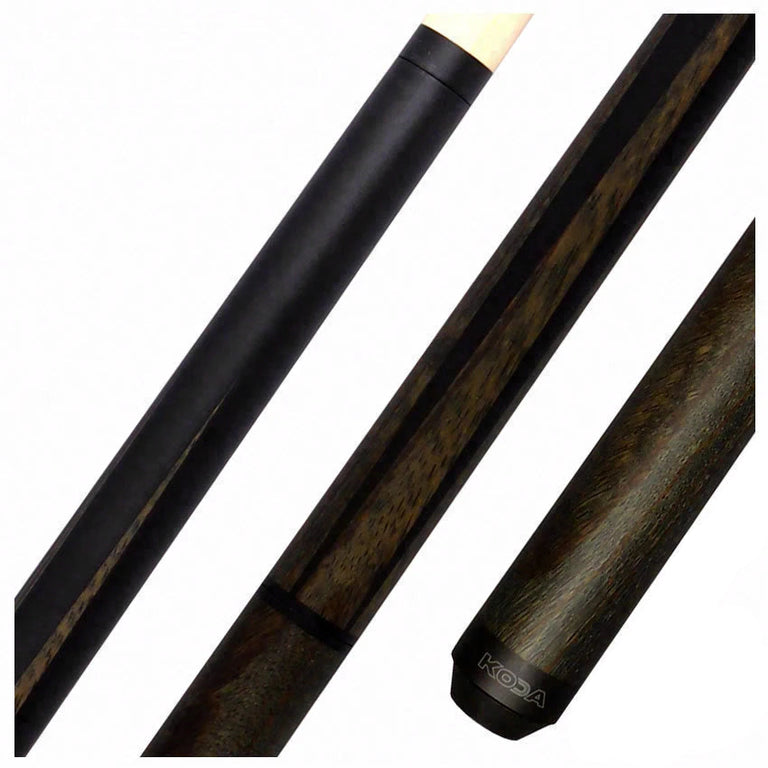 KODA Black and Zebrawood Break/Jump Cue - KDJB11