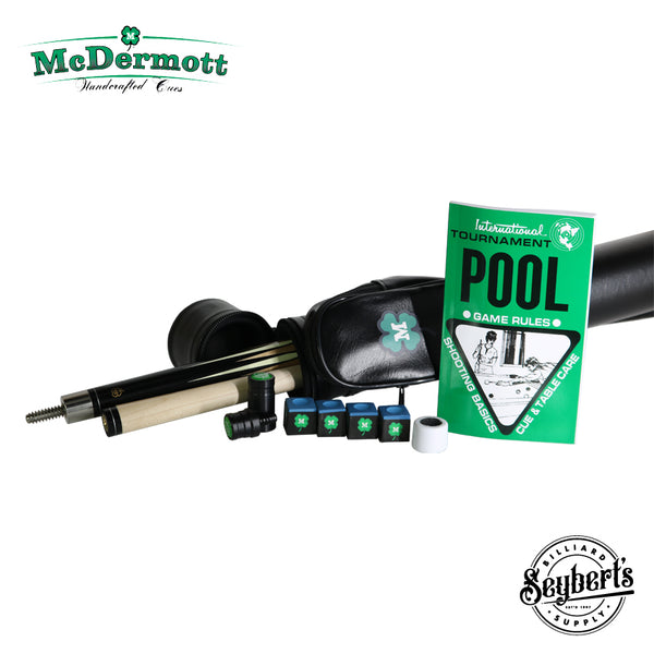 McDermott Pro Cue KIT2 With Case and Accessories - Seybert's