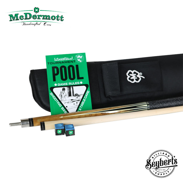 McDermott Classic Cue KIT3 With Case and Accessories