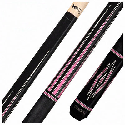 K2 KL140 Black and Pink Recon Graphic Pool Cue with 12.50mm K2 LD Shaft - KL140