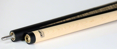 K2 KL171 4 Point Matte Black And Grey Graphic Pool Cue with 11.75mm LD Shaft - KL171