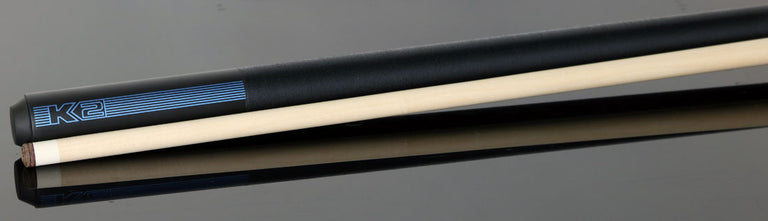 K2 Black/Blue Sport Pool Cue with 12.50mm LD Shaft