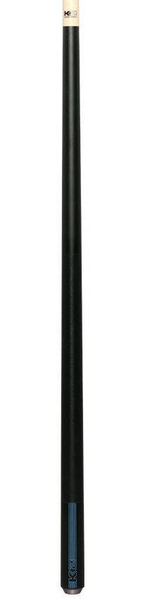 K2 Black/Blue Sport Pool Cue with 12.50mm LD Shaft