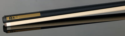K2 Black/Yellow Sport Pool Cue with 12.50mm LD Shaft