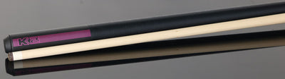 K2 Black/Pink Sport Pool Cue with 12.50mm LD Shaft