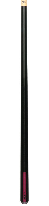 K2 Black/Pink Sport Pool Cue with 12.50mm LD Shaft