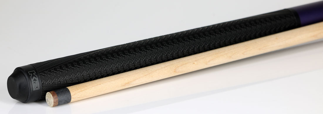 K2 Black and Purple 5 in 1 Break/Jump Pool Cue - KLJBPL