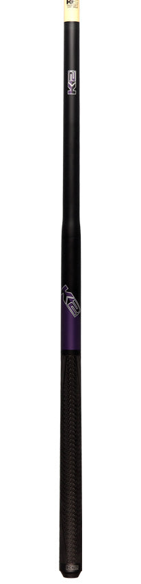 K2 Black and Purple 5 in 1 Break/Jump Pool Cue - KLJBPL
