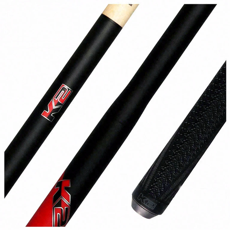 K2 Black and Red 5 in 1 Break/Jump Pool Cue