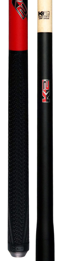 K2 Black and Red 5 in 1 Break/Jump Pool Cue