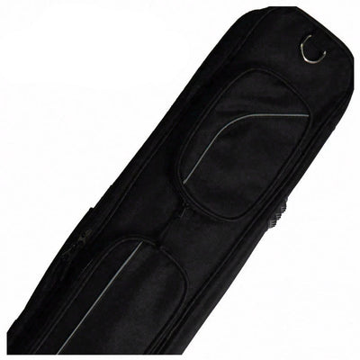 Pool Gods Black 3x4 Soft Pool Cue Case - PGS34BK