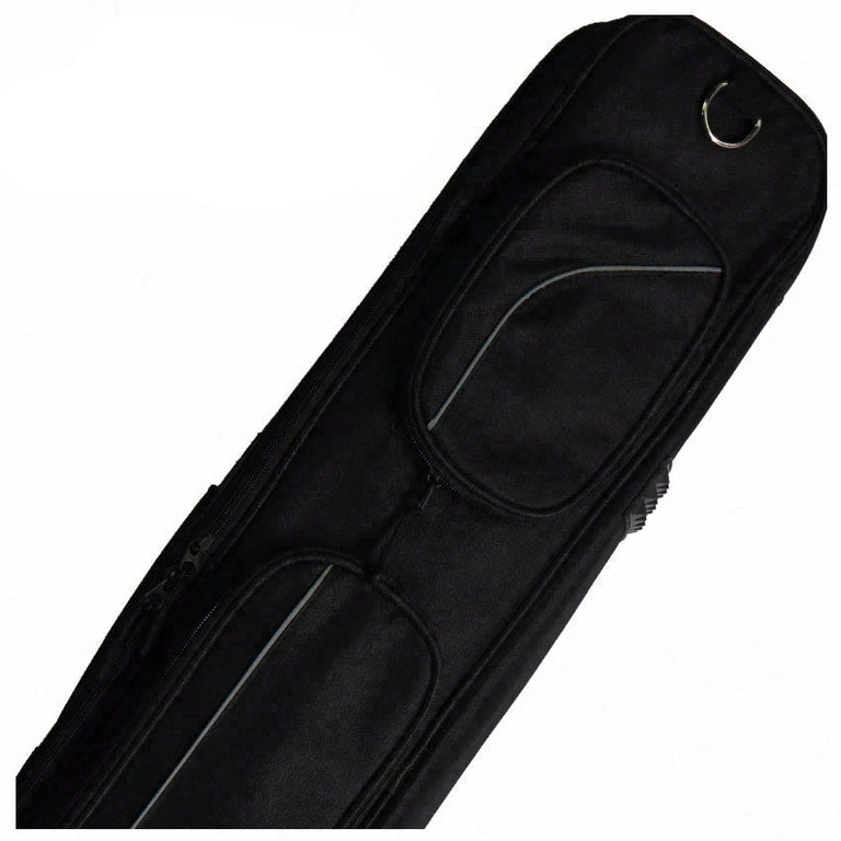 Pool Gods Black 3x4 Soft Pool Cue Case - PGS34BK