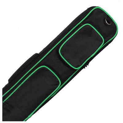 Xcel Butterfly Green 3x4 Soft Pool Cue Case - KXS34GN
