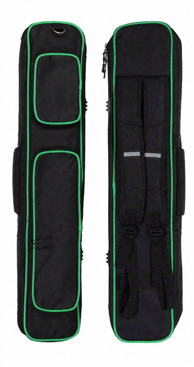 Xcel Butterfly Green 3x4 Soft Pool Cue Case - KXS34GN