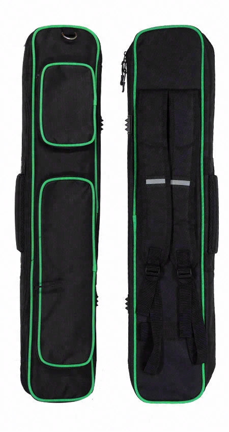 Xcel Butterfly Green 3x4 Soft Pool Cue Case - KXS34GN