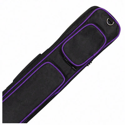 Xcel Butterfly Purple 3x4 Soft Pool Cue Case - KXS34PR