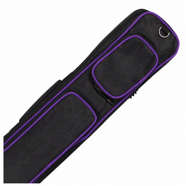 Xcel Butterfly Purple 3x4 Soft Pool Cue Case - KXS34PR