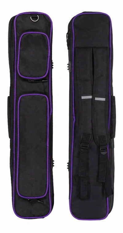 Xcel Butterfly Purple 3x4 Soft Pool Cue Case - KXS34PR