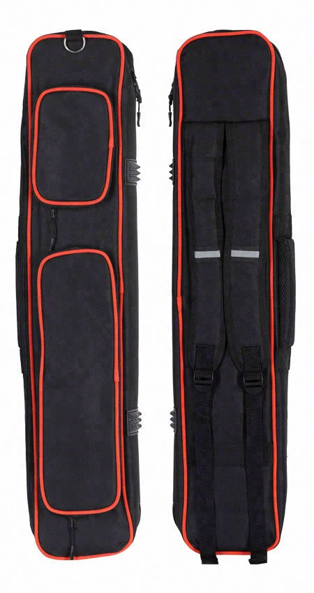 Xcel Butterfly Red 3x4 Soft Pool Cue Case - KXS34RD