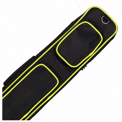 Xcel Butterfly Yellow 3x4 Soft Pool Cue Case - KXS34YW