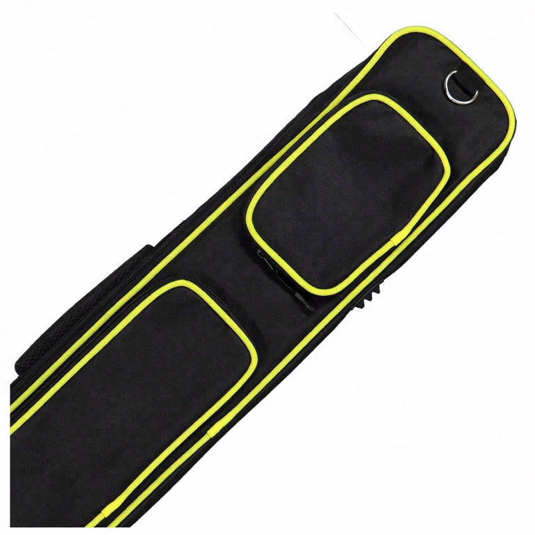 Xcel Butterfly Yellow 3x4 Soft Pool Cue Case - KXS34YW