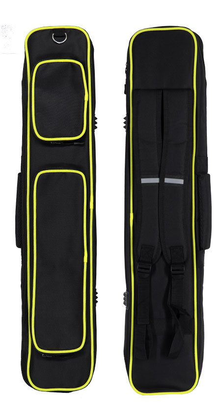 Xcel Butterfly Yellow 3x4 Soft Pool Cue Case - KXS34YW - Seybert's
