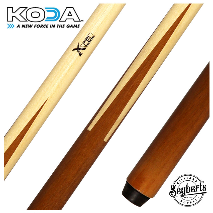 KODA Xcel 1pc House Cue - Seybert's Billiards Supply