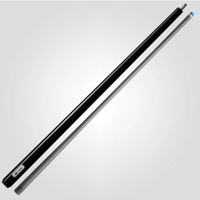 Rhino Luminax Series Jet Black No Wrap Pool Cue - RCLUMNWBK125