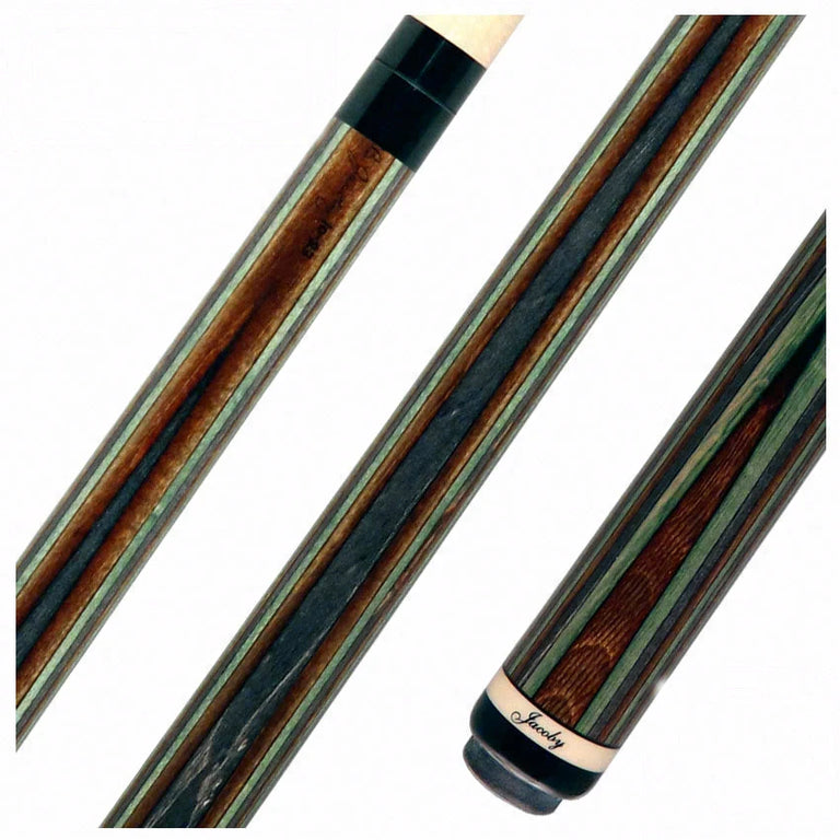 Jacoby Element Earth Laminated Pool Cue - JACLAMEARTH