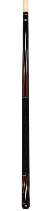 Cuelees Beserker Pool Cue with Black Ostrich Wrap - LS-B05