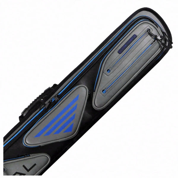 tailwalk Lucifer 634UL Pond Pack折れ竿 4pcs Lucasi Hybrid Rival Grey and Blue 3x4 Soft Pool Cue Case - LC348W