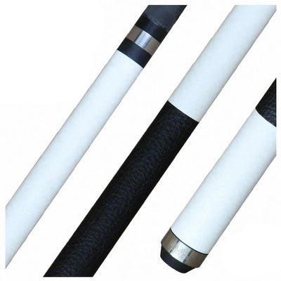 Bull Carbon White Pool Cue with Bull Carbon Shaft - LD15