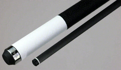 Bull Carbon White Pool Cue with Bull Carbon Shaft - LD15
