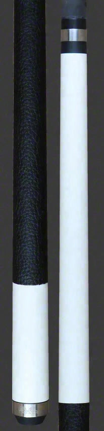 Bull Carbon White Pool Cue with Bull Carbon Shaft - LD15