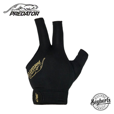 Predator 30th Anniversary Edition Black and Gold Second Skin Pool Cue Glove