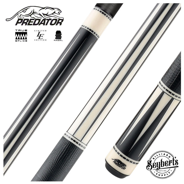 Predator LE Artisan Series Ebony and Ivorine Pool Cue - Radial