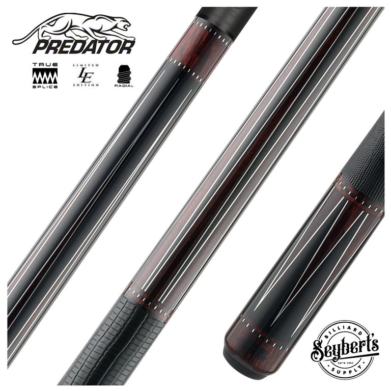 Predator LE Artisan Series Ebony and Kingwood Pool Cue - Radial