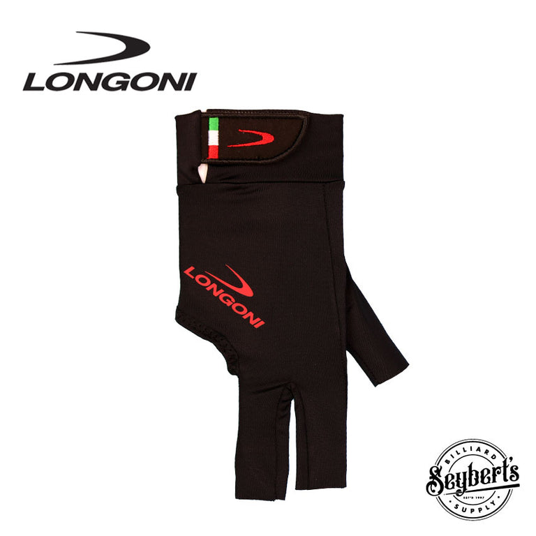 Longoni Black Fire 3.0 Right Hand Billiard Glove