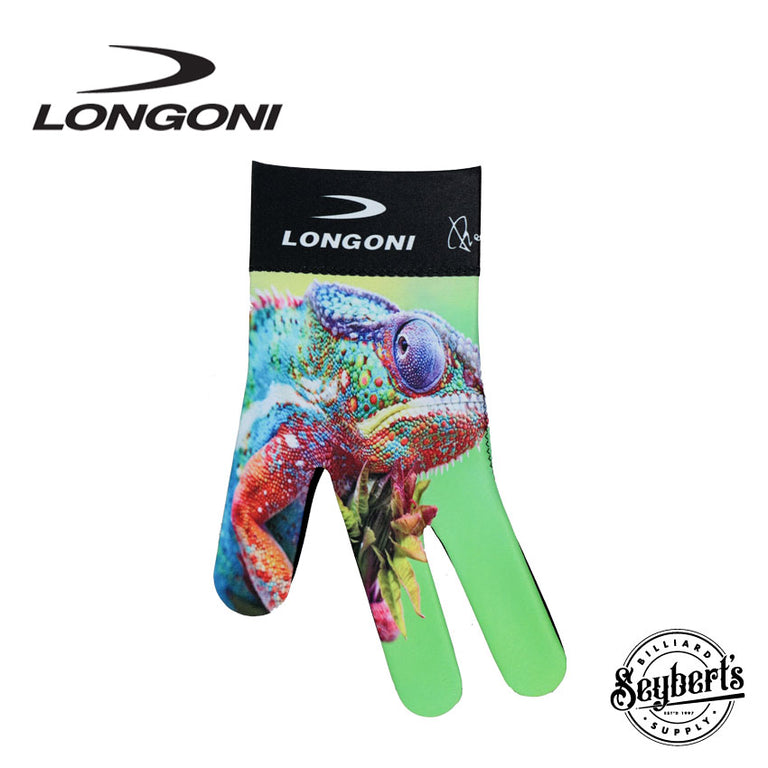 Longoni Left Hand Billiard Glove -Chameleon