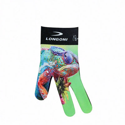 Longoni Left Hand Billiard Glove - Chameleon
