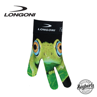 Longoni Left Hand Billiard Glove - Frog