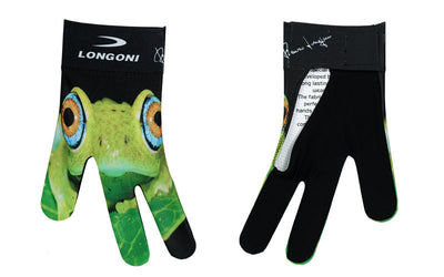 Longoni Left Hand Billiard Glove - Frog