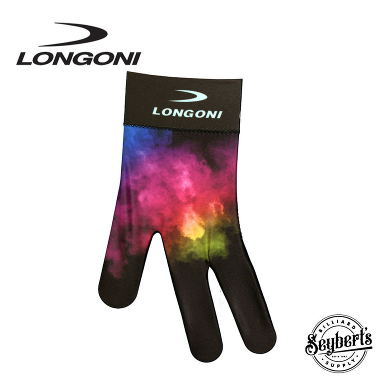 Longoni Left Hand Billiard Glove - Explosion Smoke
