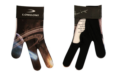 Longoni Left Hand Billiard Glove - Explosion Space