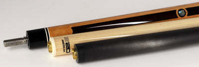 Longoni Stecca Pool Cue Mediterraneo With S2 and Luna Nera Shaft