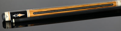 Longoni Sienna Pool Cue with Luna Nera American Pure Graphite Shaft - LG24440