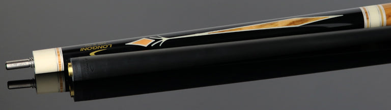 Longoni Sienna Pool Cue with Luna Nera American Pure Graphite Shaft - LG24440